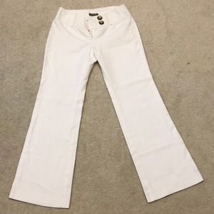 White Ann Taylor dress pants